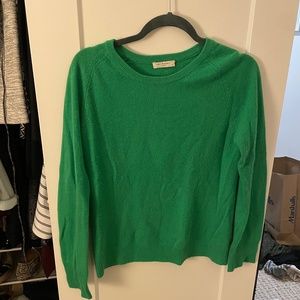 Equipment Kelly Green Cashmere Sweater